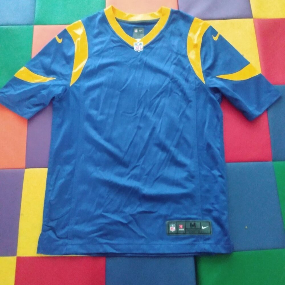 NFL Los Angeles Rams Nike Just Do It #19 Medium Throwback Football Jersey